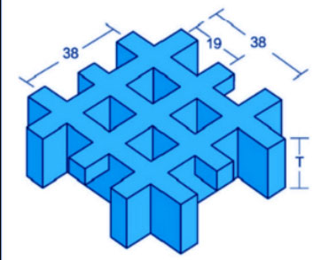 FRP walkway grating for solar roof panels