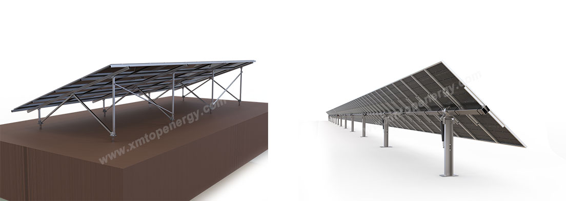 Fixed-tilt solar racking vs. tracking