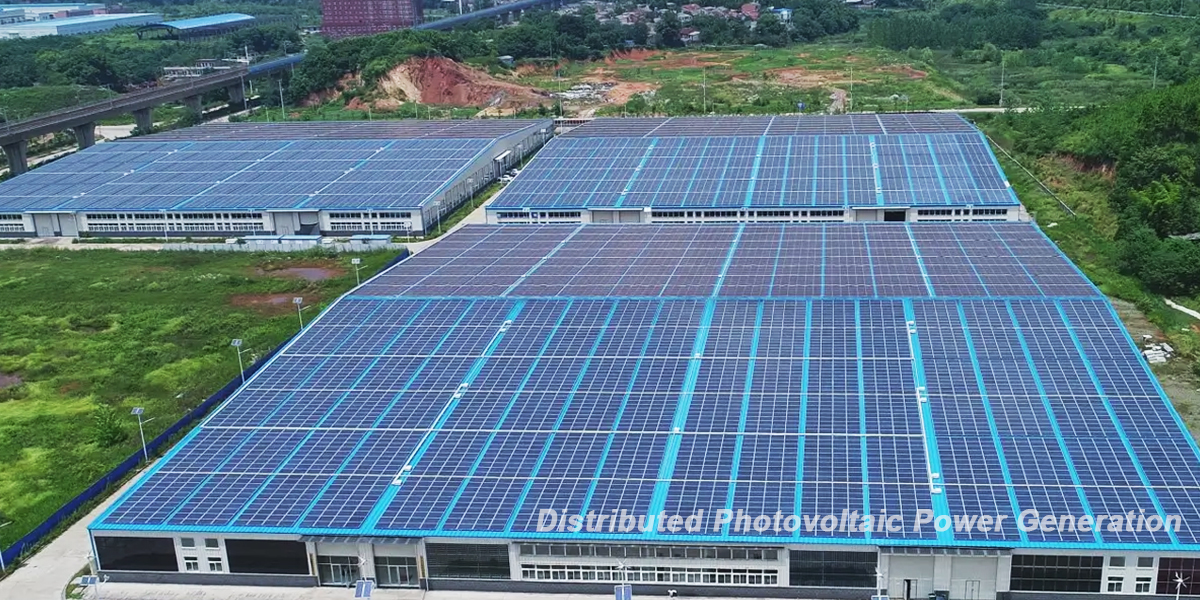 distributed solar power station