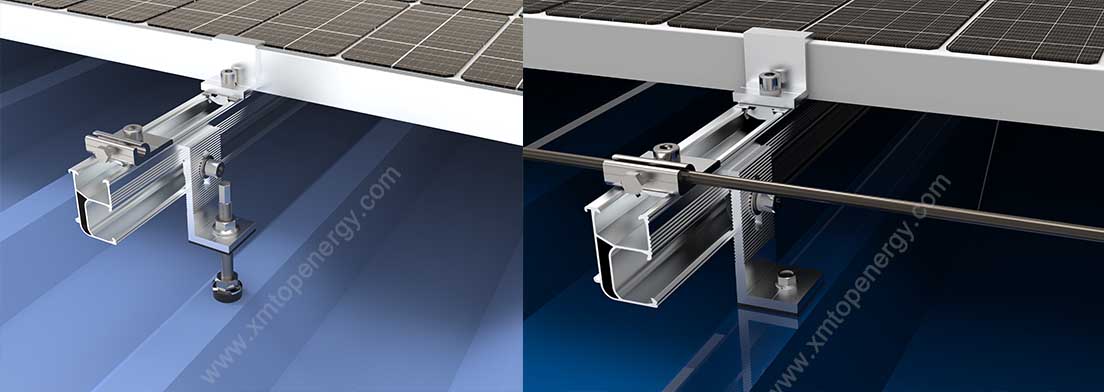 L-Foot Metal Roof Mounting System