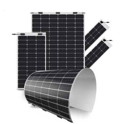 Paneles solares flexibles de 380w para barcos y techos
        