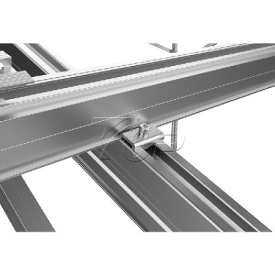 Sistema de estantería solar de montaje en suelo de aluminio TOP W