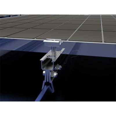 Solar mounting system for hot climates