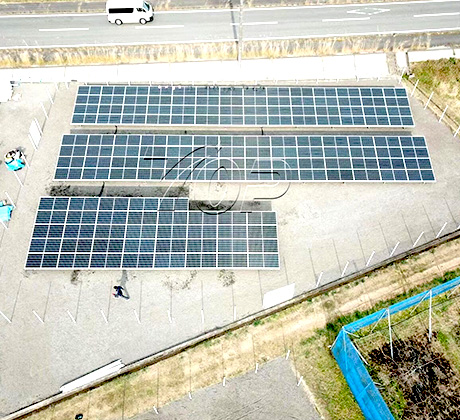 Solución de sistema de montaje en tierra fotovoltaica de 224KW