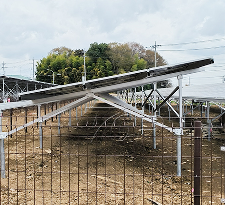 Montaje en tierra del sistema de estanterías de paneles solares