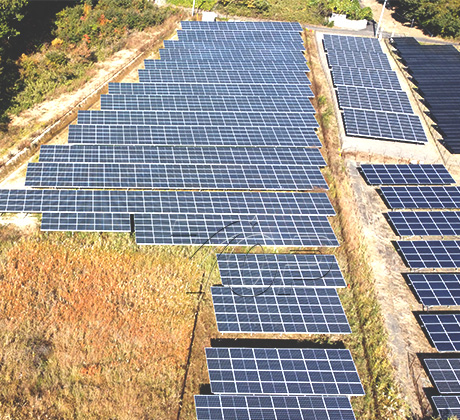 Sistema de montaje en tierra solar de 1,2 MW en Japón