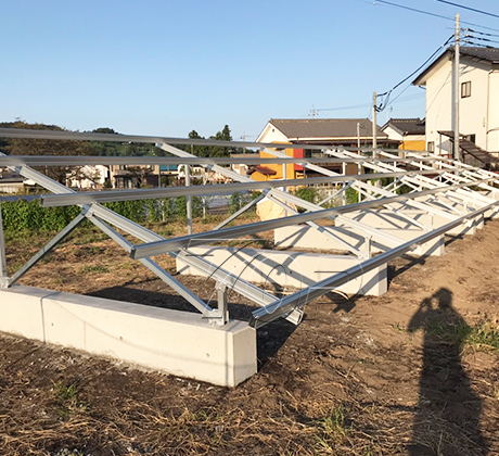 Solución de montaje en tierra solar de 100KW