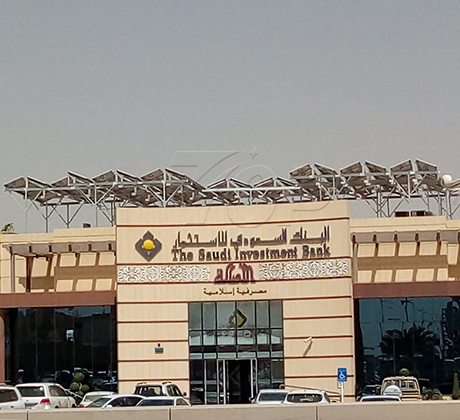 Montaje de techo solar de 40kw en Arabia Saudita