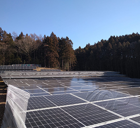 Caso de proyecto de soporte de montaje en suelo fotovoltaico de aluminio