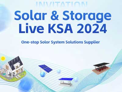 Invitación a la exposición: ¡Únase a nosotros en el espectáculo en vivo KSA Solar & Storage 2024!