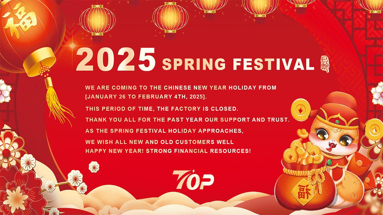 Aviso de vacaciones: Festival de Primavera China 2025