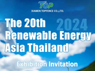 Empowering the Future: TOPFENCE se presenta en la 20ª Exposición de Energía Renovable Asia Tailandia