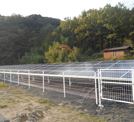 Montaje de tierra solar de aluminio de 100KW